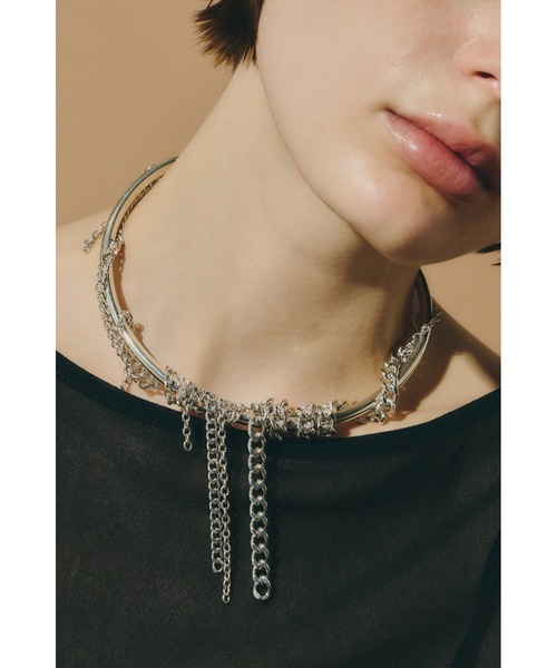 チョーカー 「金属アレルギー対応」Vine chain choker/チェーン 