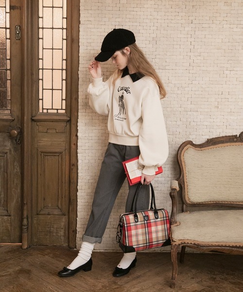 BONLECILL（ボンルシール） トレーナー スウェット 裏起毛ホースマン