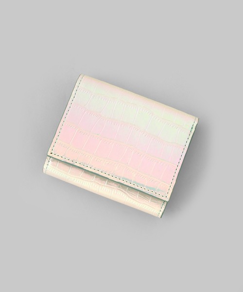 ANEMONE（アネモネ） ミニ 財布 三つ折りレザーウォレット レディース