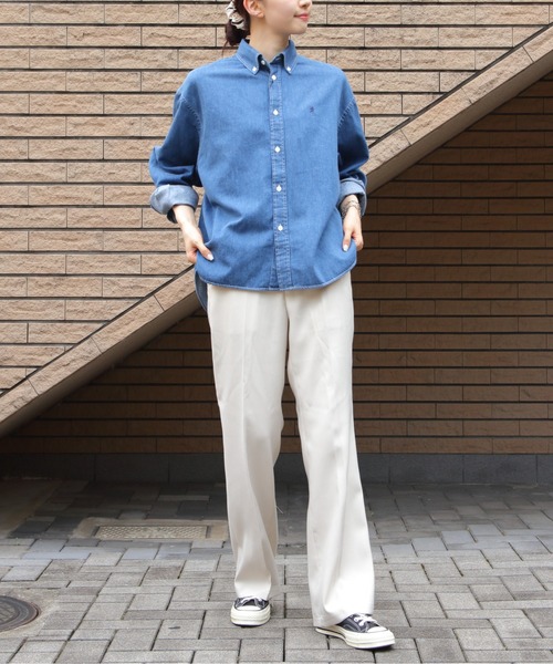 Gymphlex ショート ボタンダウン半袖シャツ Gymphlex ショート ボタンダウン半袖シャツ M109829465 - トップス安く