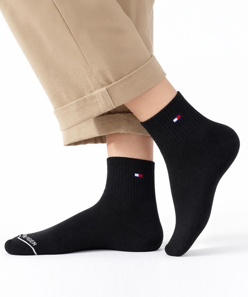 TOMMY HILFIGER（トミー・ヒルフィガー） 靴下 靴下3足セット 抗菌防臭