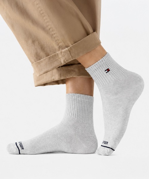 TOMMY HILFIGER（トミー・ヒルフィガー） くるぶし 靴下 靴下3足セット