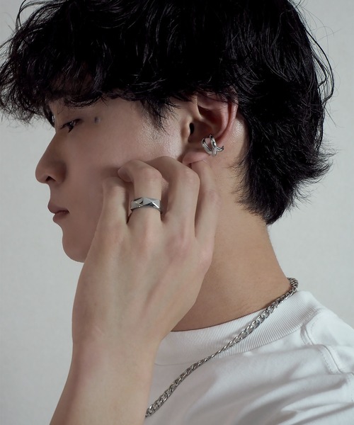 SBG by 7JEWELRY イヤーカフ SBG クロスラインイヤーカフ/フリーサイズ