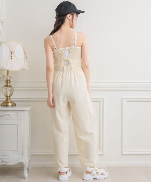 【美品】MSGM エムエスジーエム フリル オールインワン サロペット L 白 108835_db19.jpg?20240410185858