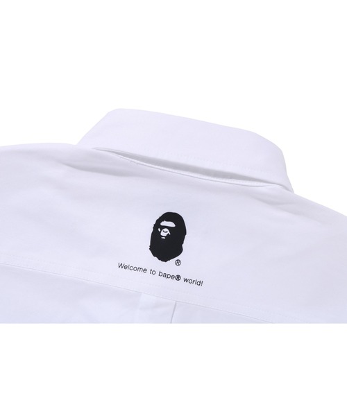 A BATHING APE シャツ 1ST CAMO APPLIQUE OXFORD BD SHIRT