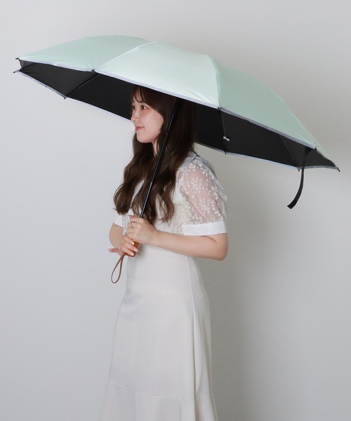 Lace Ladies（レースレディース） 日傘 折りたたみ傘 ソリッドカラー