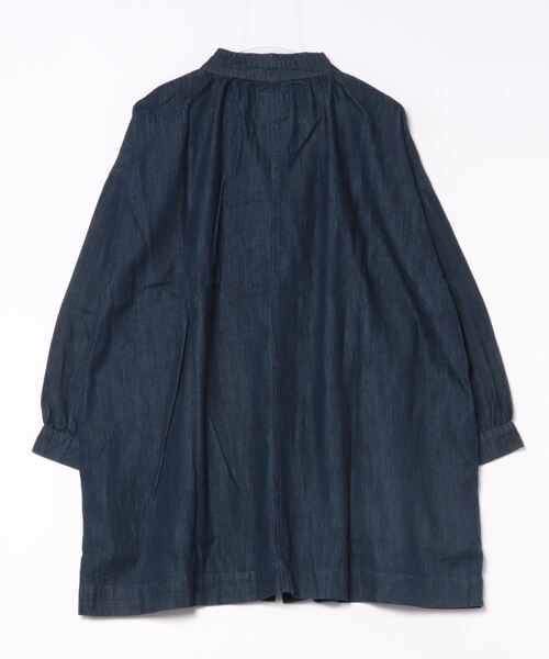 ブラウス シャツ 「HOUSTON woman」DENIM SWISS RMY SHIRT レディース HOUSTON ブラウス シャツ 「HOUSTON woman」DENIM SWISS RMY