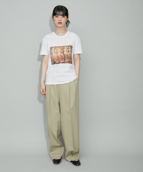 tシャツ 「ZOZO限定・多サイズ」旅するフォトT(WHITE)「Made by ZOZO」 レディース ZOZO限定・多サイズ】旅するフォトT(WHITE)≪Made by ZOZO≫（T