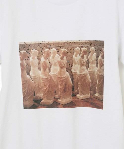 tシャツ 「ZOZO限定・多サイズ」旅するフォトT(WHITE)「Made by ZOZO」 レディース ZOZO限定・多サイズ】旅するフォトT(WHITE)≪Made by ZOZO≫（T