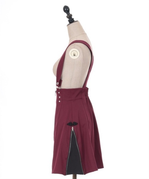 Amavel サス付きスカート・axes femme POETIQUE ブラウス axes femme POETIQUE スカート ファスナーデザインサス付