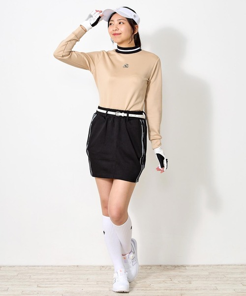 TopIsm（トップイズム） ゴルフ モックネックシャツ 長袖 ゴルフウェア