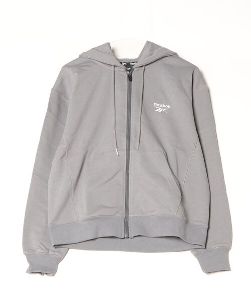 パーカー Reebok ジップアップフーディ レディース