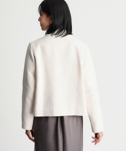 THE SHOP TK ジャケット ノーカラージャケット 「ONOFF活躍