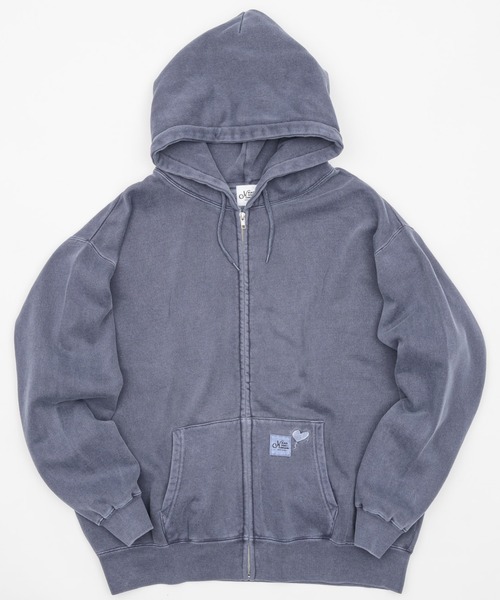 kaoyorinakami パーカー ballon zip hoodie / バルーンジップフーディ