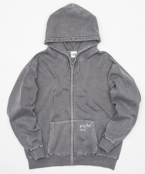 kaoyorinakami パーカー ballon zip hoodie / バルーンジップフーディ