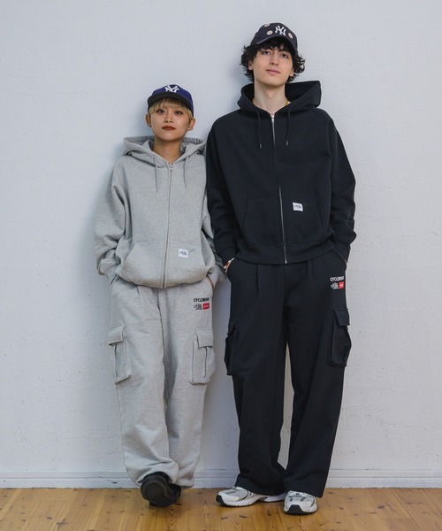 kaoyorinakami/バルーンジップフーディ ballon zip hoodie / バルーンジップフーディ（パーカー