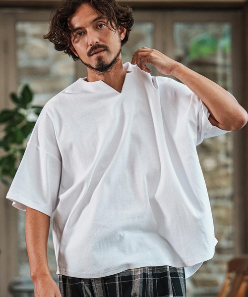 CAMBIO（カンビオ） tシャツ mt9419- Span Fraise Short Sleeve Key