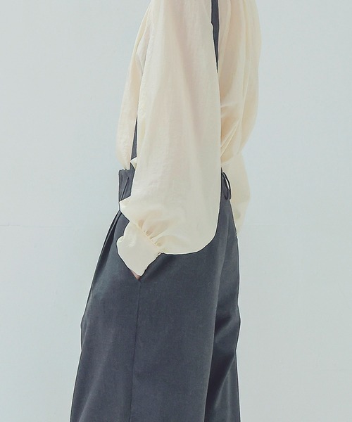 DRESSLAVE（ドレスレイブ） スラックス パンツ detachable strap tuck