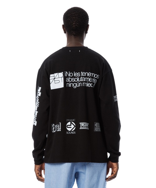 SANDINISTA Inlay Drawstring L-S Tee ロンT Sandinista tシャツ Inlay Drawstring L-S Tee / インレー袖＆裾