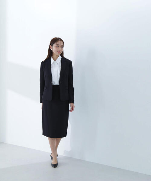 NATURAL BEAUTY BASIC スカート ダブルクロスストレッチ SETUP