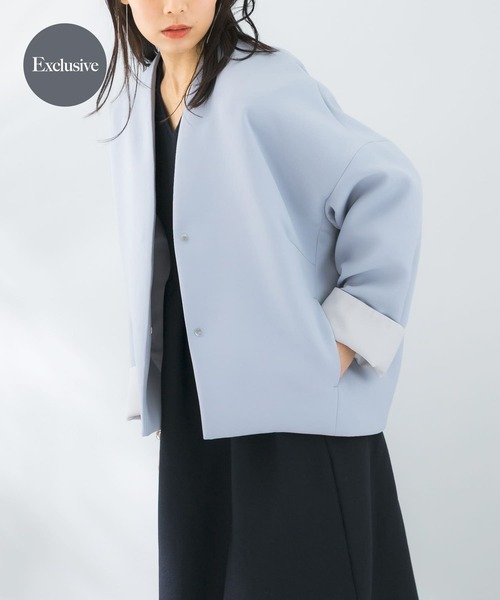 コート アウター 「一部別注カラー」ELENDEEK FORM SHORT COAT
