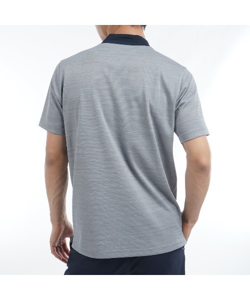 エンボスロゴ 半袖モックネックシャツ メンズ TOMMY HILFIGER GOLF エンボスロゴ 半袖モックネックシャツ