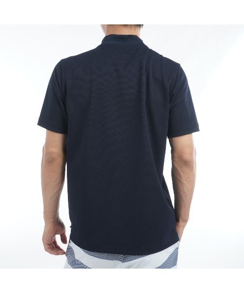 エンボスロゴ 半袖モックネックシャツ メンズ TOMMY HILFIGER GOLF エンボスロゴ 半袖モックネックシャツ
