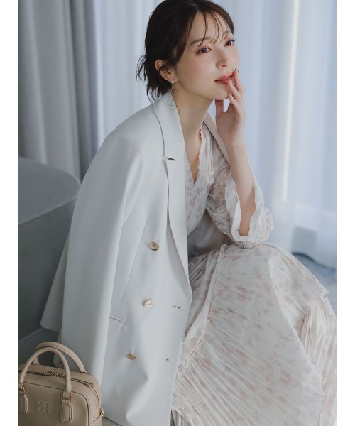 snidel ワッシャープリーツワンピース　ドレス　結婚式　ホワイト　【555】 SNIDEL ワンピース ワッシャープリーツワンピース : ZOZOTOWN