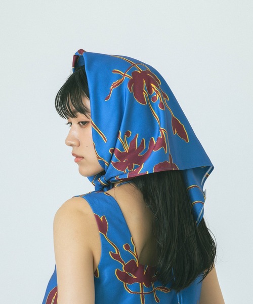 niceness BAN.C フローラルプリント　バンダナスカーフ NICENESS＞BAN.C / バン.C ( フローラルプリント バンダナ