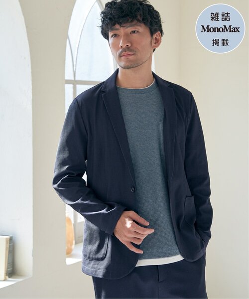 IKKA LOUNGE ジャケット テーラードジャケット 「雑誌MonoMax5月号掲載