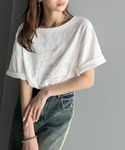 tシャツ 半袖 綿100%ヴィンテージウォッシ...の詳細画像3