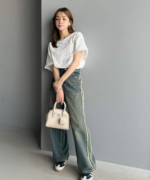 classicalelf tシャツ 綿100%ヴィンテージウォッシュ前後2way
