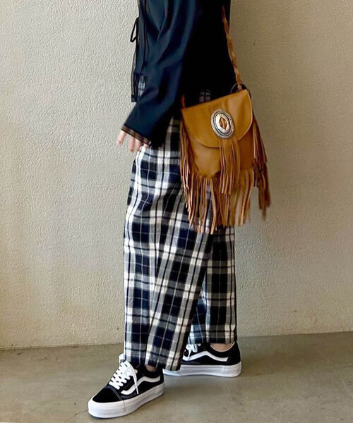j.s luxe ギャバチェック グランディパンツ JOURNAL STANDARD LUXE パンツ ギャバチェック グランディパンツ