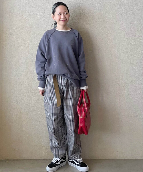 JOURNAL STANDARD LUXE パンツ ギャバチェック グランディパンツ
