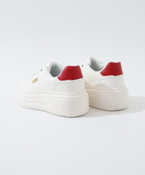 再値下げ【Kitson】スニーカー 新品未使用 kitson スニーカー KITSON キットソン 厚底 ウェッジソール 軽量