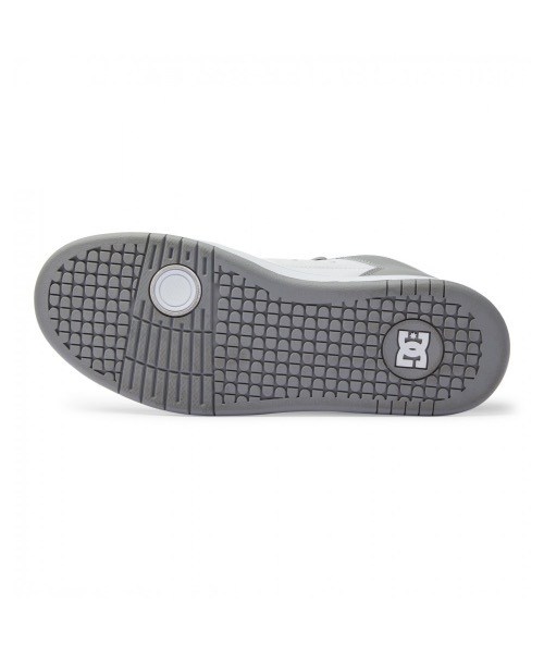 「DC SHOES」 ハイカットスニーカー 23cm ホワイト×グリーン メンズ