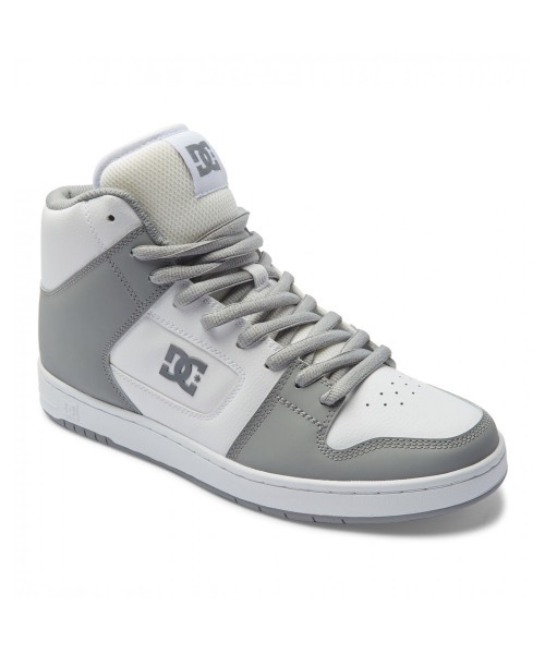  「DC SHOES」 ハイカットスニーカー 23cm ホワイト×グリーン メンズ