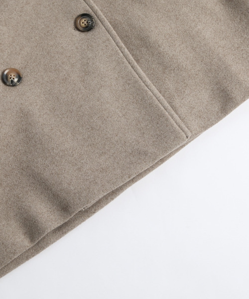 「SUGAR BISKET」 ピーコート フリー ブラック レディース_画像5