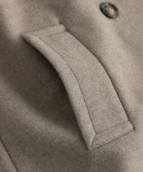 「SUGAR BISKET」 ピーコート フリー ブラック レディース_画像6