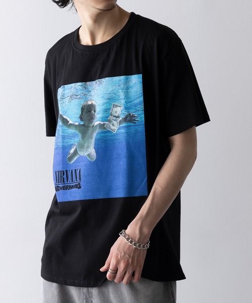 RHCP×NIRVANA 91年ツアーTシャツ XL / 白 ブート カート・コバーンに唾を吐かれても…」NIRVANA TシャツBOOK（中編）