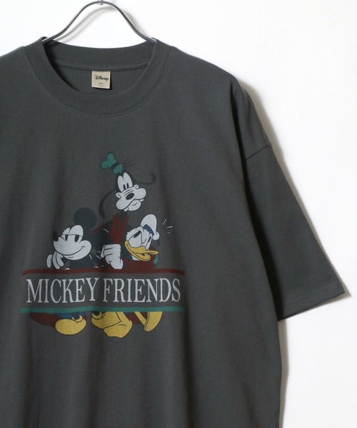 ☆Disneyland限定☆レディース 70周年 ミッキー&マップ柄Tシャツ 公式】ディズニーストア.jp | ミッキー 半袖Tシャツ DISNEYLAND