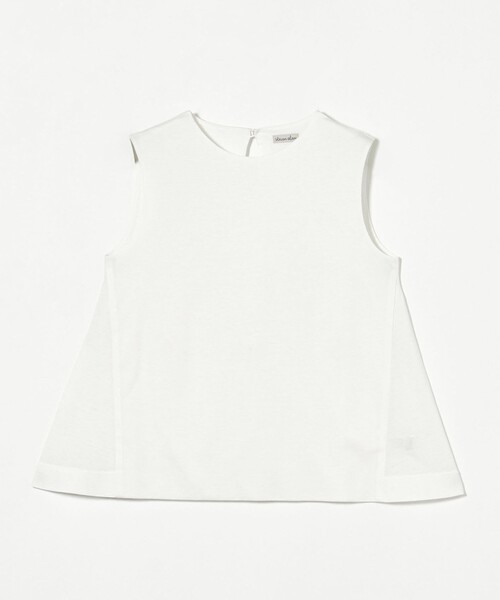 tシャツ 「Steven Alan」コットン レーヨン ノースリーブ プロオーバー レディース STEVEN ALAN tシャツ 「Steven Alan」コットン レーヨン
