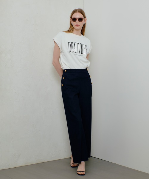 allureville tシャツ ピグメントダイターンバックスリーブ T