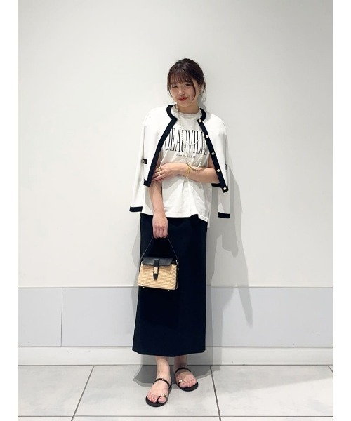 allureville / アルアバイル ピグメントダイターンバックスリーブ T ピグメントダイターンバックスリーブ Tシャツ|allureville