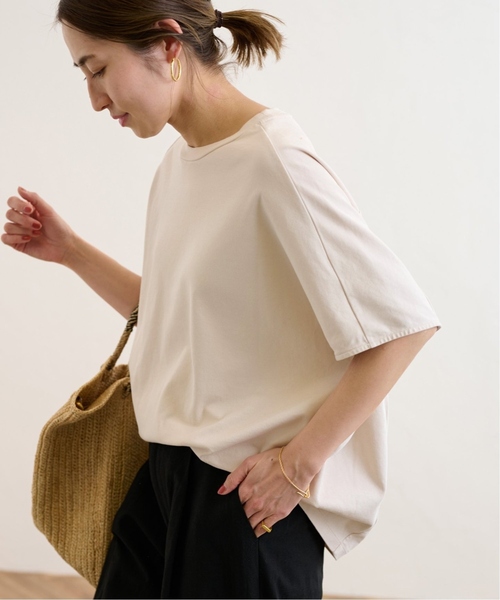 ◉新品タグ付き◉ framework 半袖Tシャツ　Lサイズ FRAMeWORK 「FRAMeWORK」 半袖Tシャツ FREE ブラック レディース