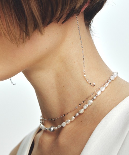 les bonbon（ルボンボン） ネックレス 「les bonbon」fragment pearl