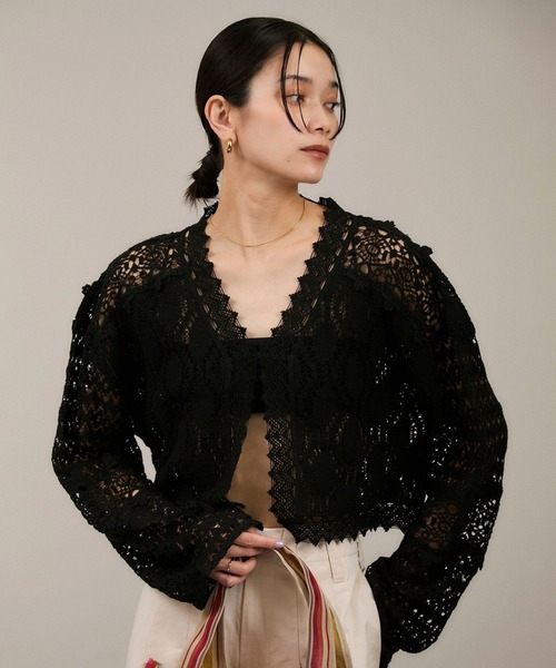 SALON adam et rope'（サロン アダム エ ロペ） カーディガン 「WEB