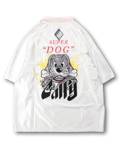 新品タグ付きガルフィー 売り子ユニ ホワイト GALFY tシャツ 「GALFY/ガルフィー」売り子ユニ メンズ