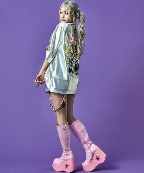 新品タグ付きガルフィー 売り子ユニ ホワイト GALFY tシャツ 「GALFY/ガルフィー」売り子ユニ メンズ