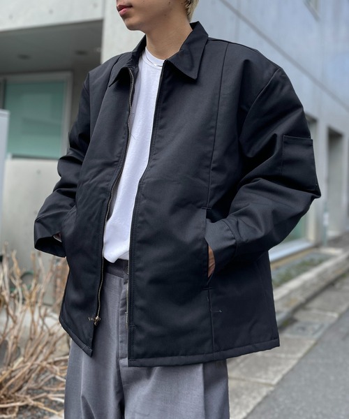 RED KAP（レッドキャップ） ジップアップブルゾン L ブラック メンズ